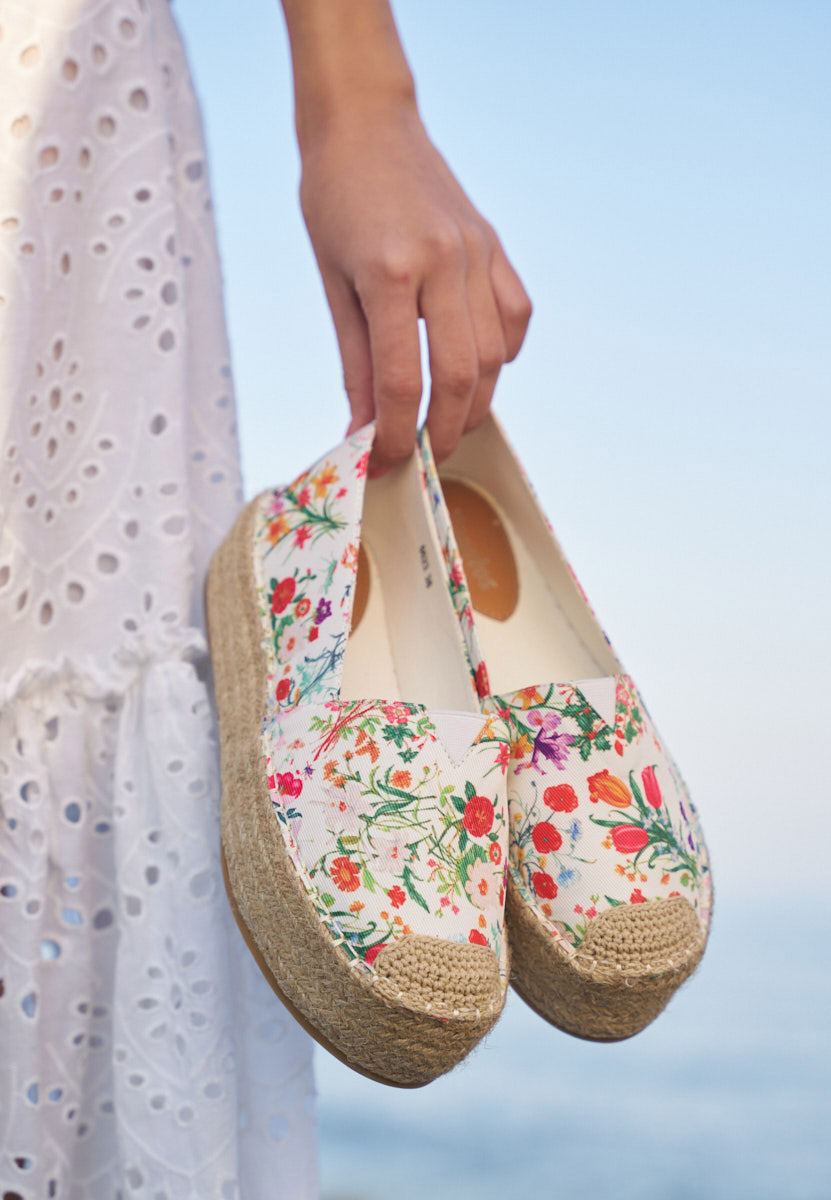 Bílé dámské espadrilky Laguna