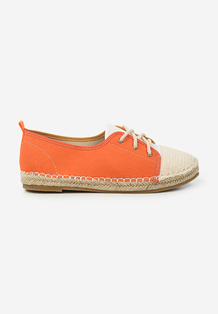 Oranžové dámské espadrilky Doria