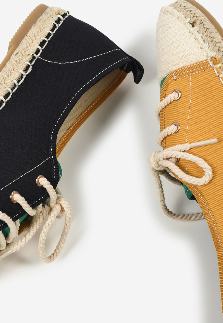 Černé dámské espadrilky Doria