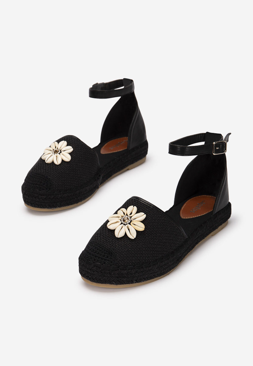 Černé dámské espadrilky Taldora