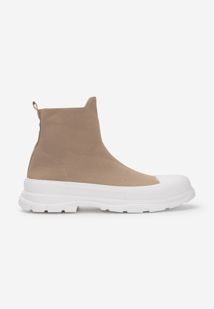 Khaki kotníkové tenisky Zynnia