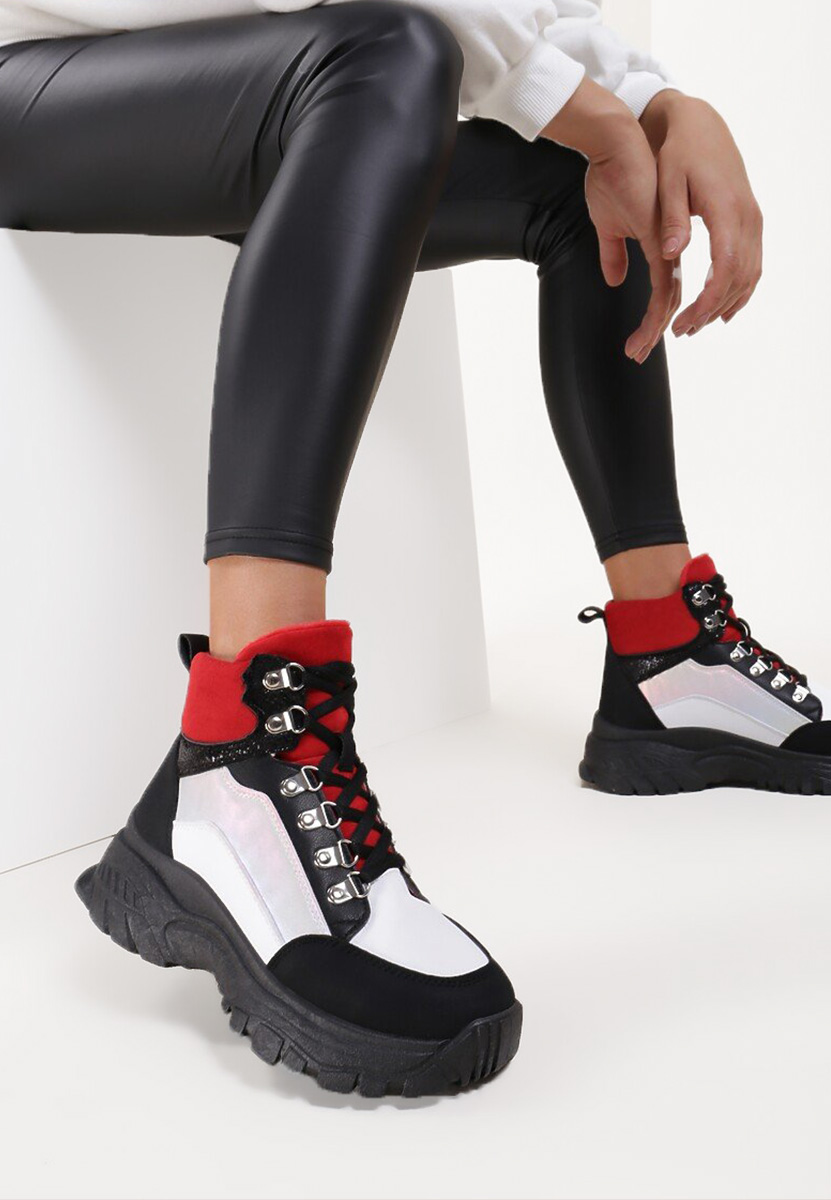 Viacfarebné kotníkové tenisky Livy