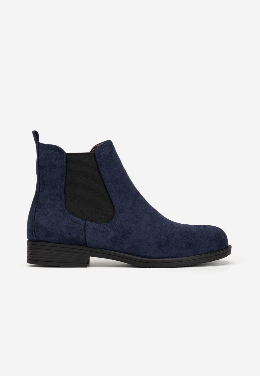 Tmavě modré dámské kotníkové boty Zelmira