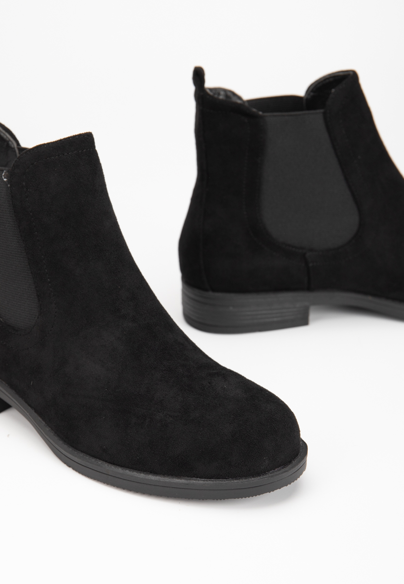 Černé dámské kotníková obuv Zelmira