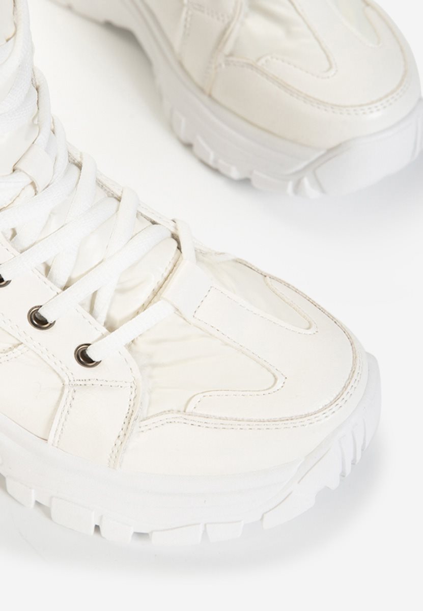 Bílé kotníkové tenisky Macey