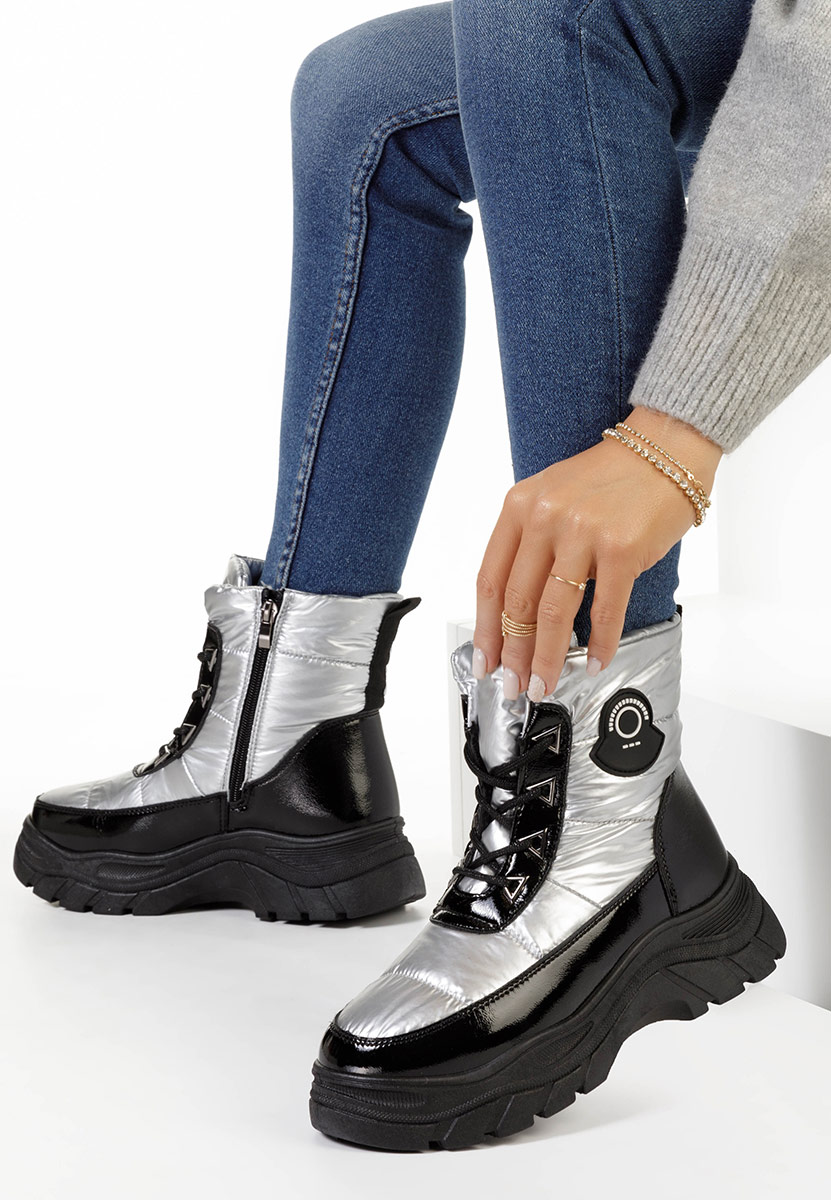 Stribrné dámské sněhule Louisa