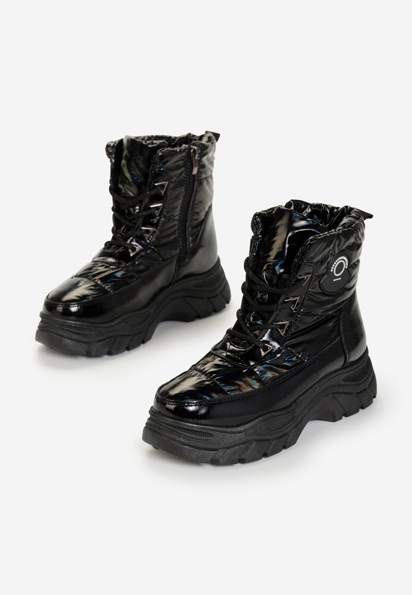 Černé dámské zimní boty Louisa