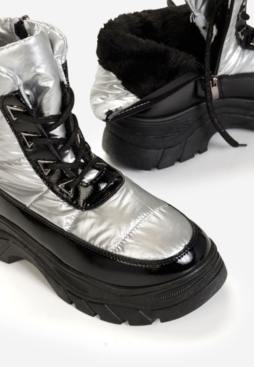 Stribrné dámské sněhule Louisa