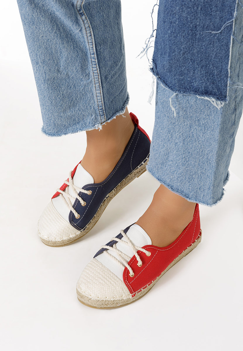 Červené dámské espadrilky Doria