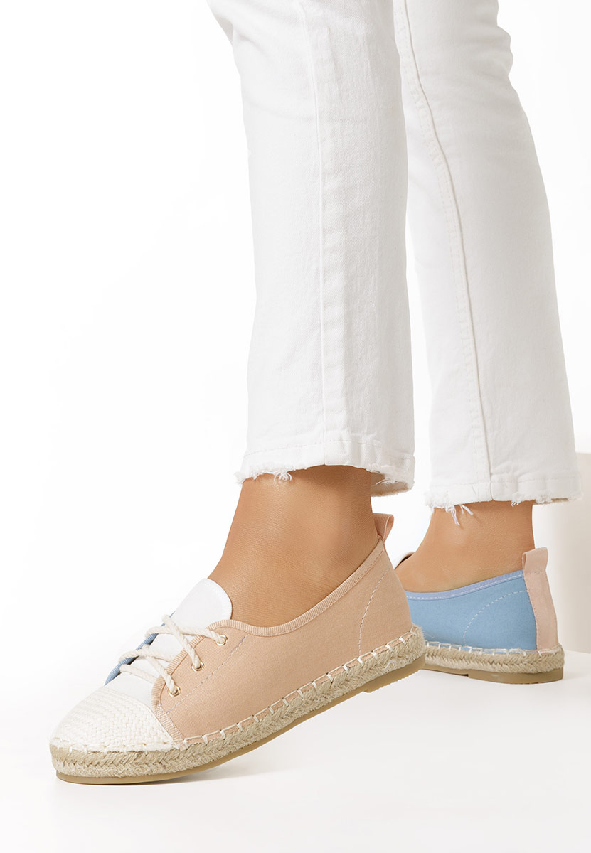 Ružové dámské espadrilky Doria