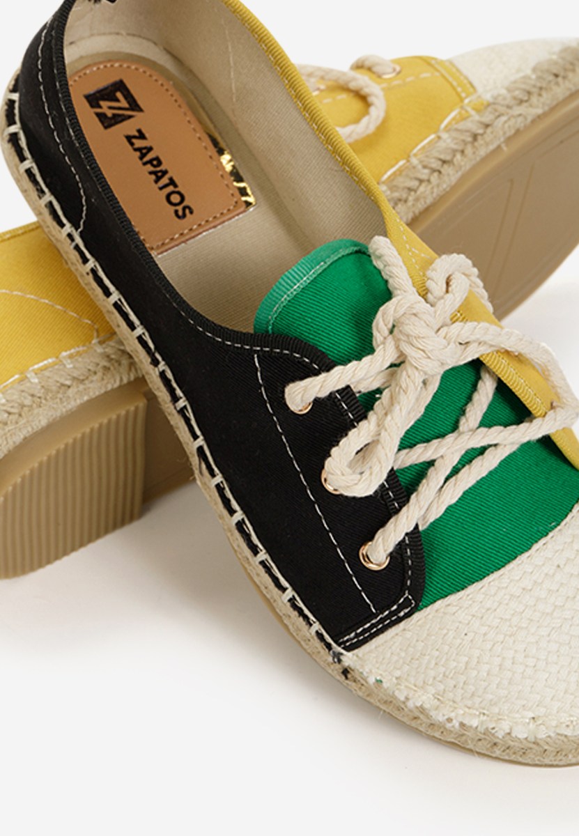 Černé dámské espadrilky Doria