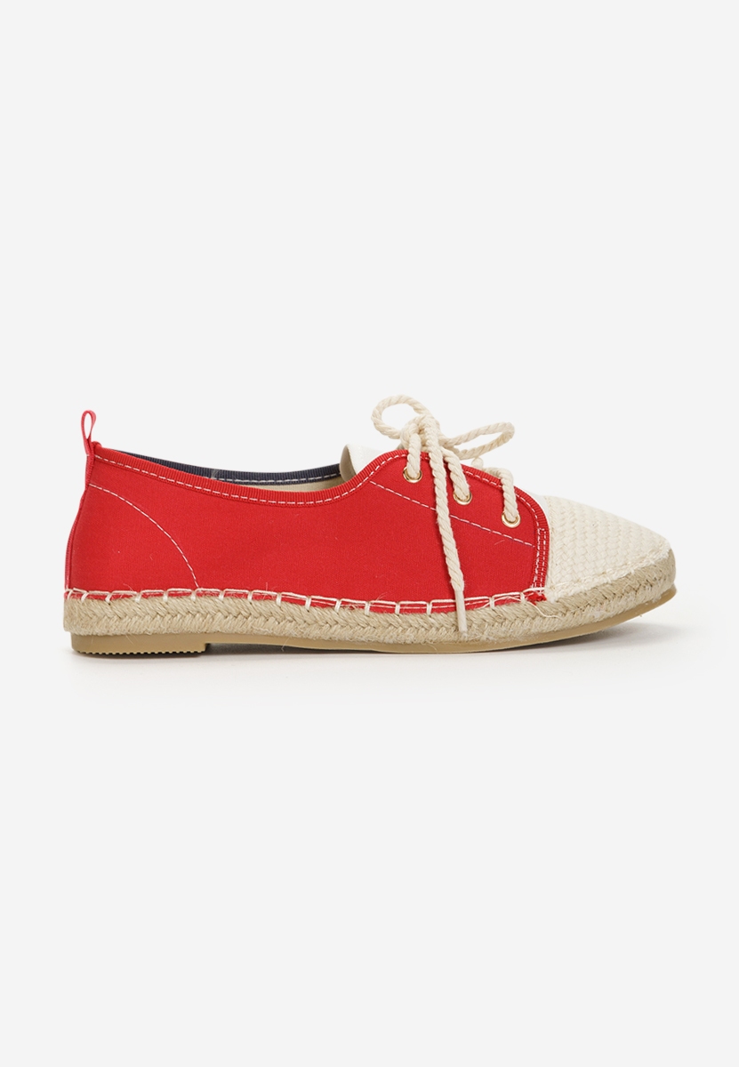 Červené dámské espadrilky Doria