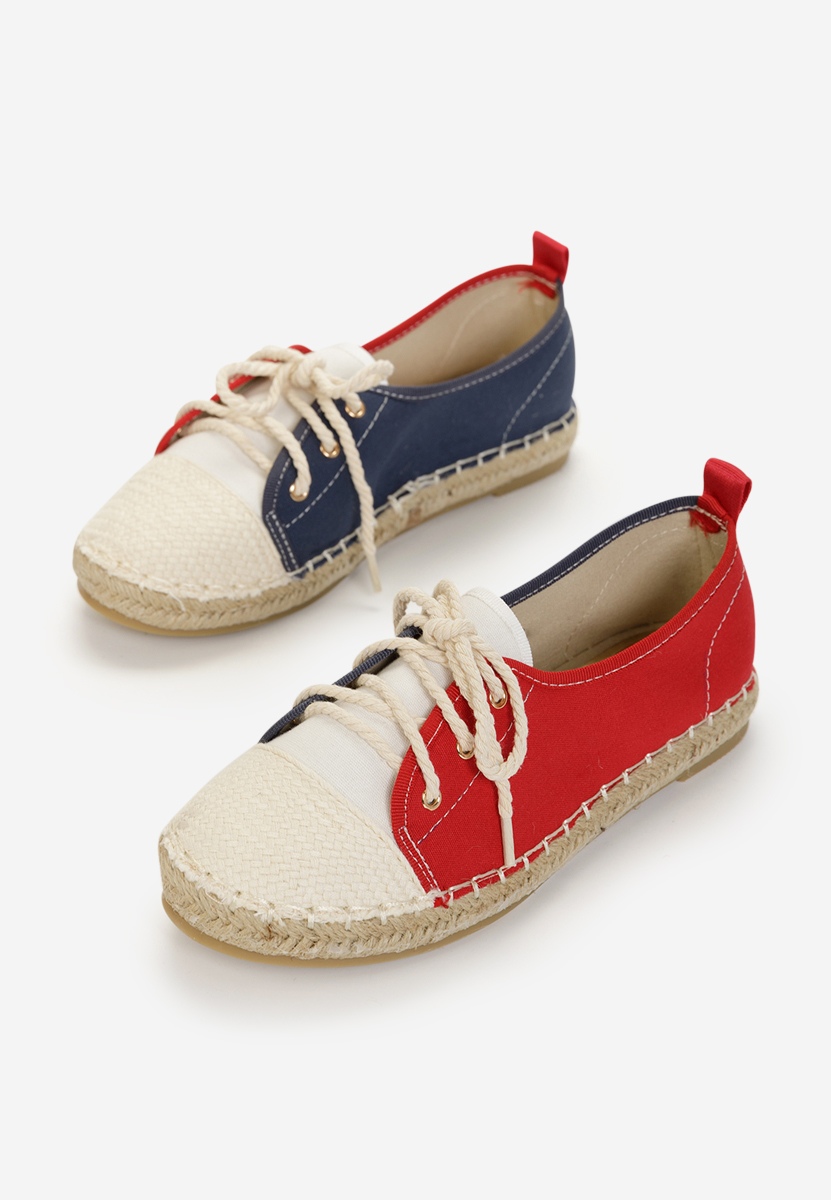 Červené dámské espadrilky Doria