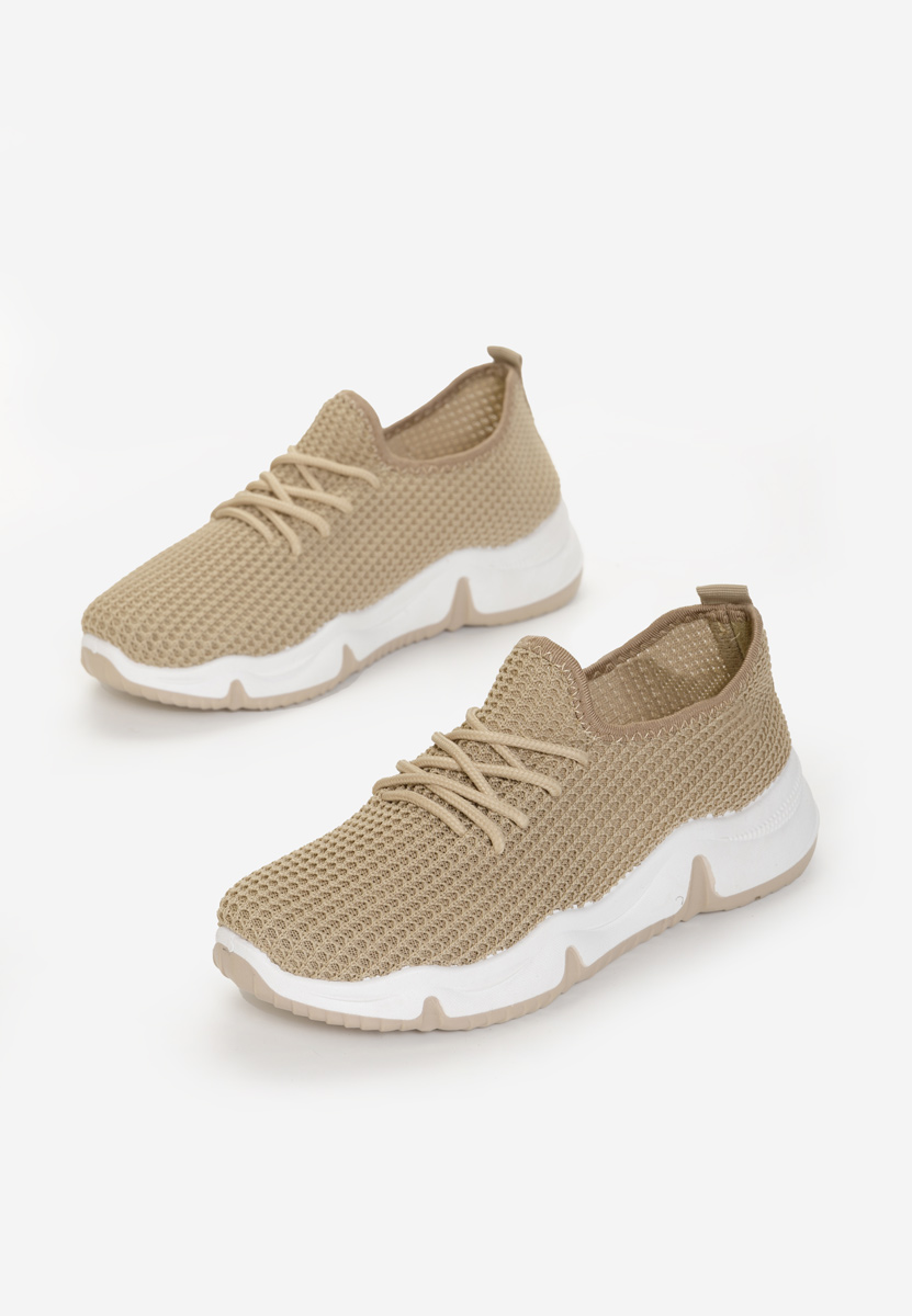 Béžové sportovní boty dámské Sheila