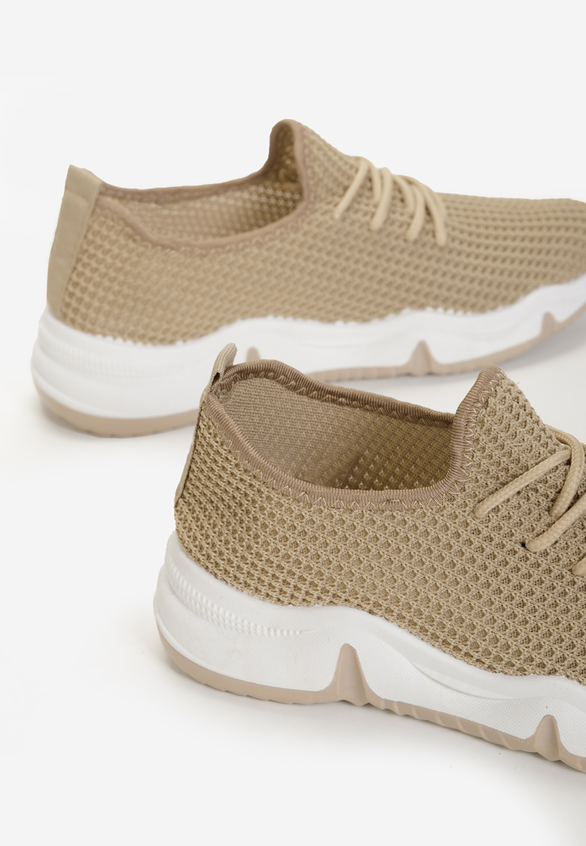 Béžové sportovní boty dámské Sheila