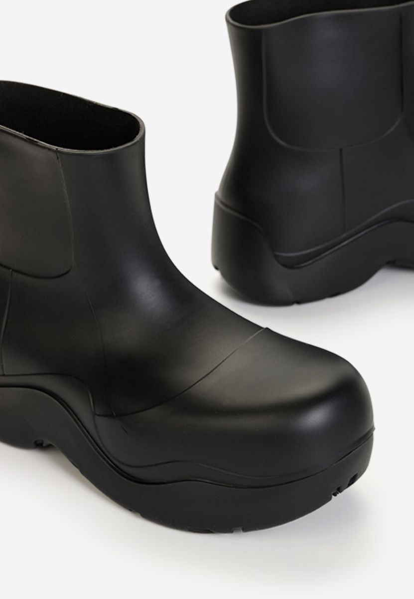 černé dámske gumáky Gretel