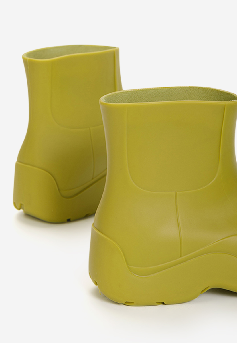 Zelené dámske gumáky Gretel