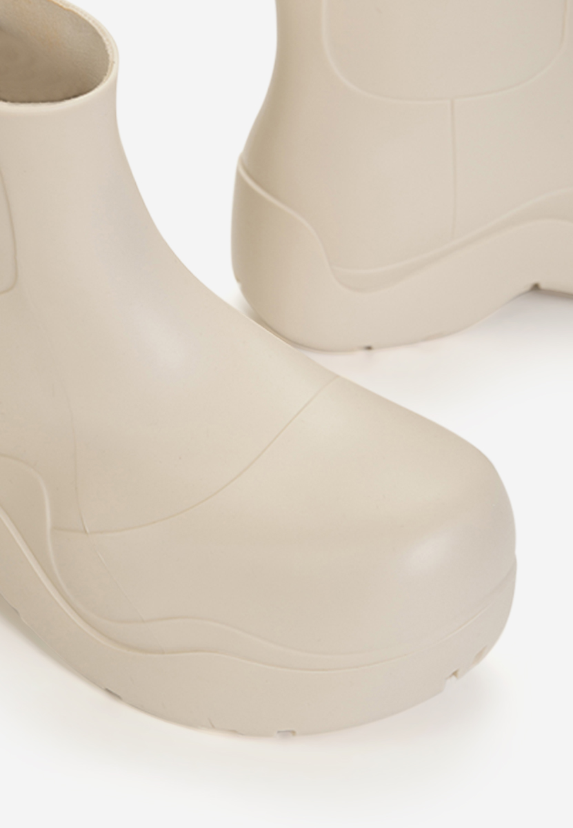 Béžové dámske gumáky Gretel