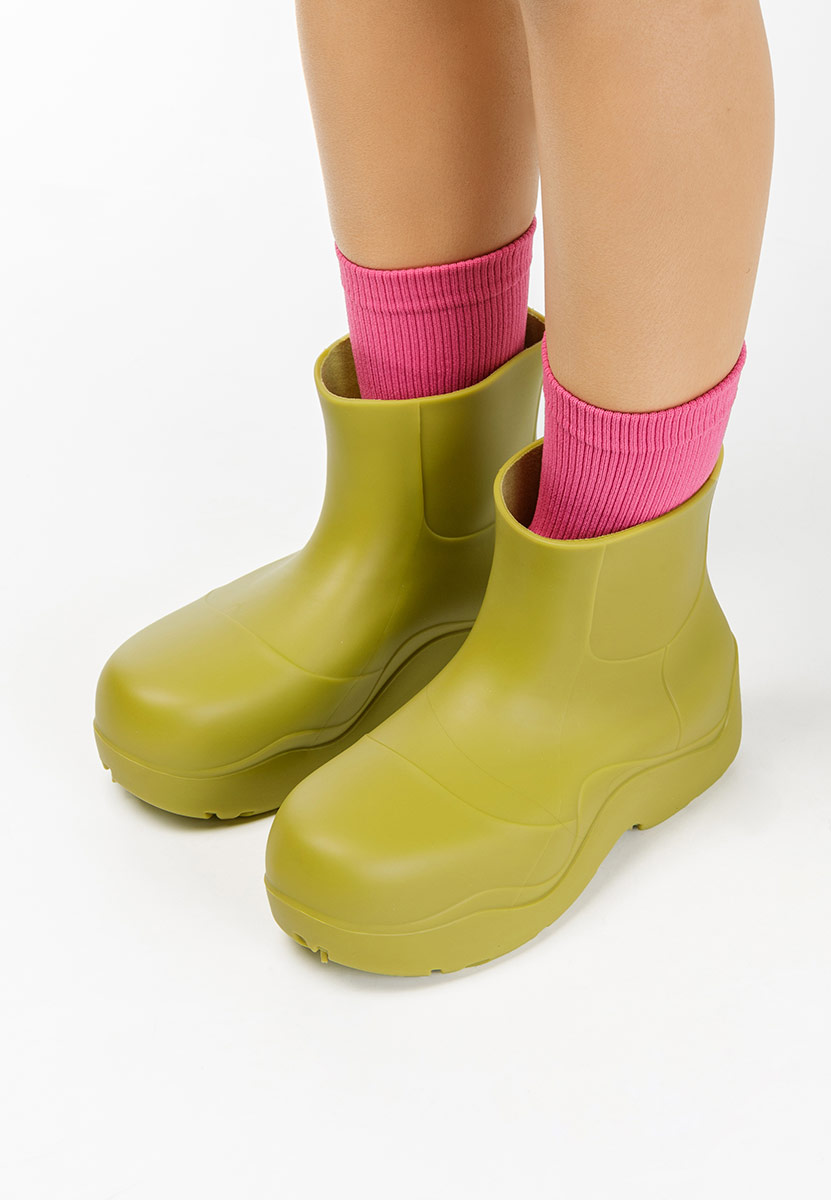 Zelené dámske gumáky Gretel