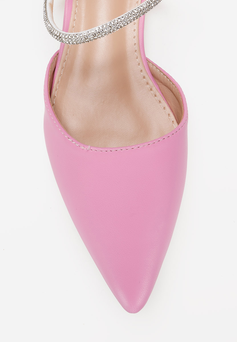 Ružové dámské baleríny Marila