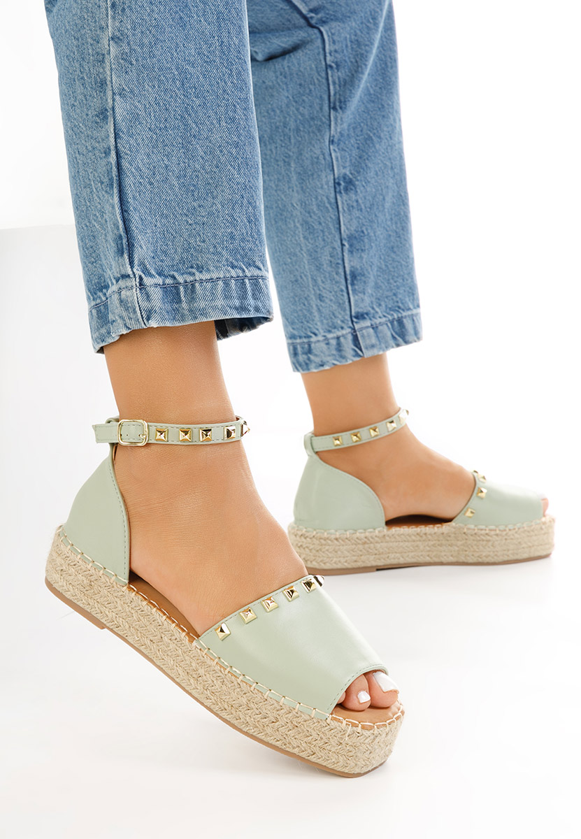 Zelené dámské espadrilky Firmosa