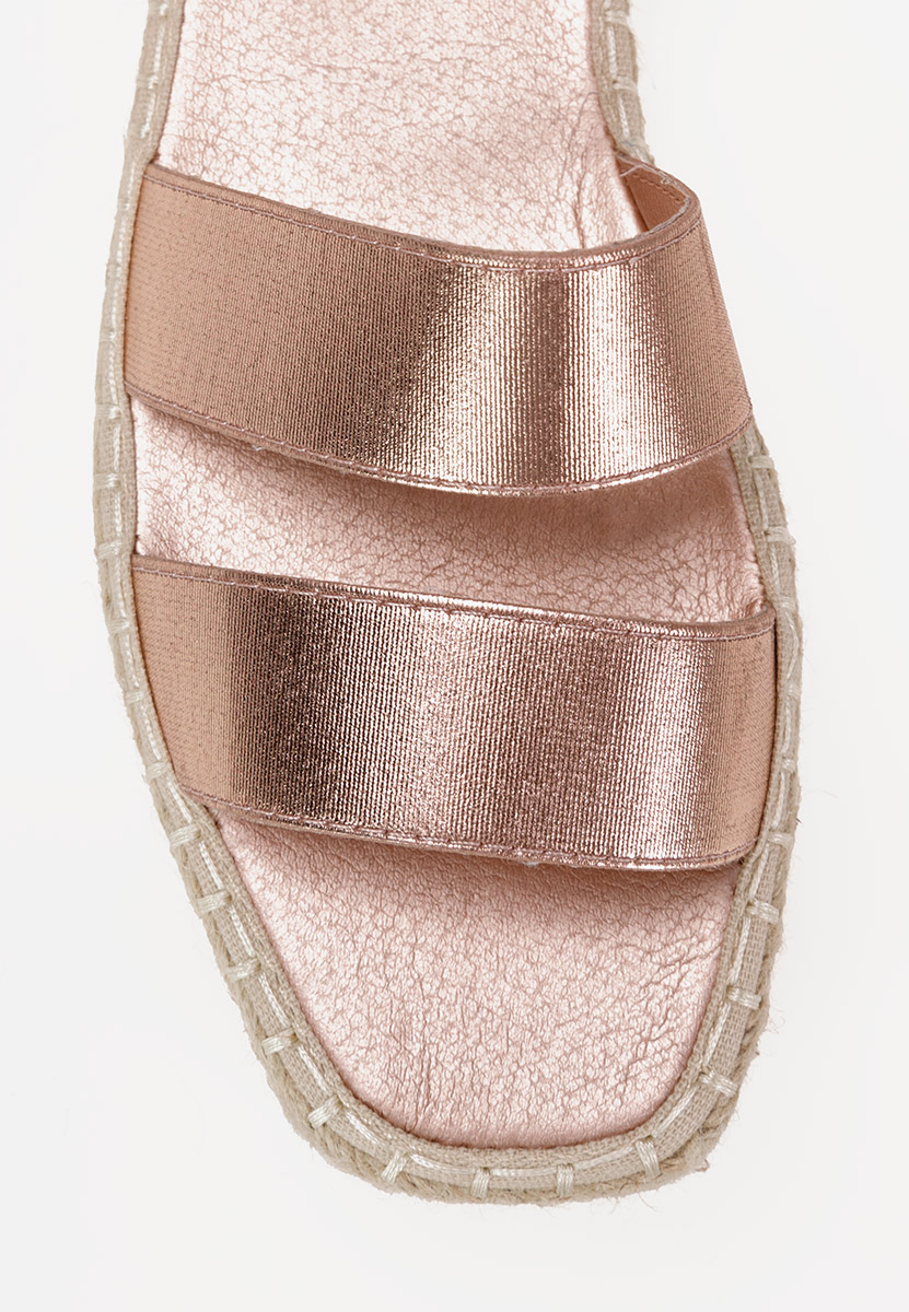 Champagne dámské sandály Clarena