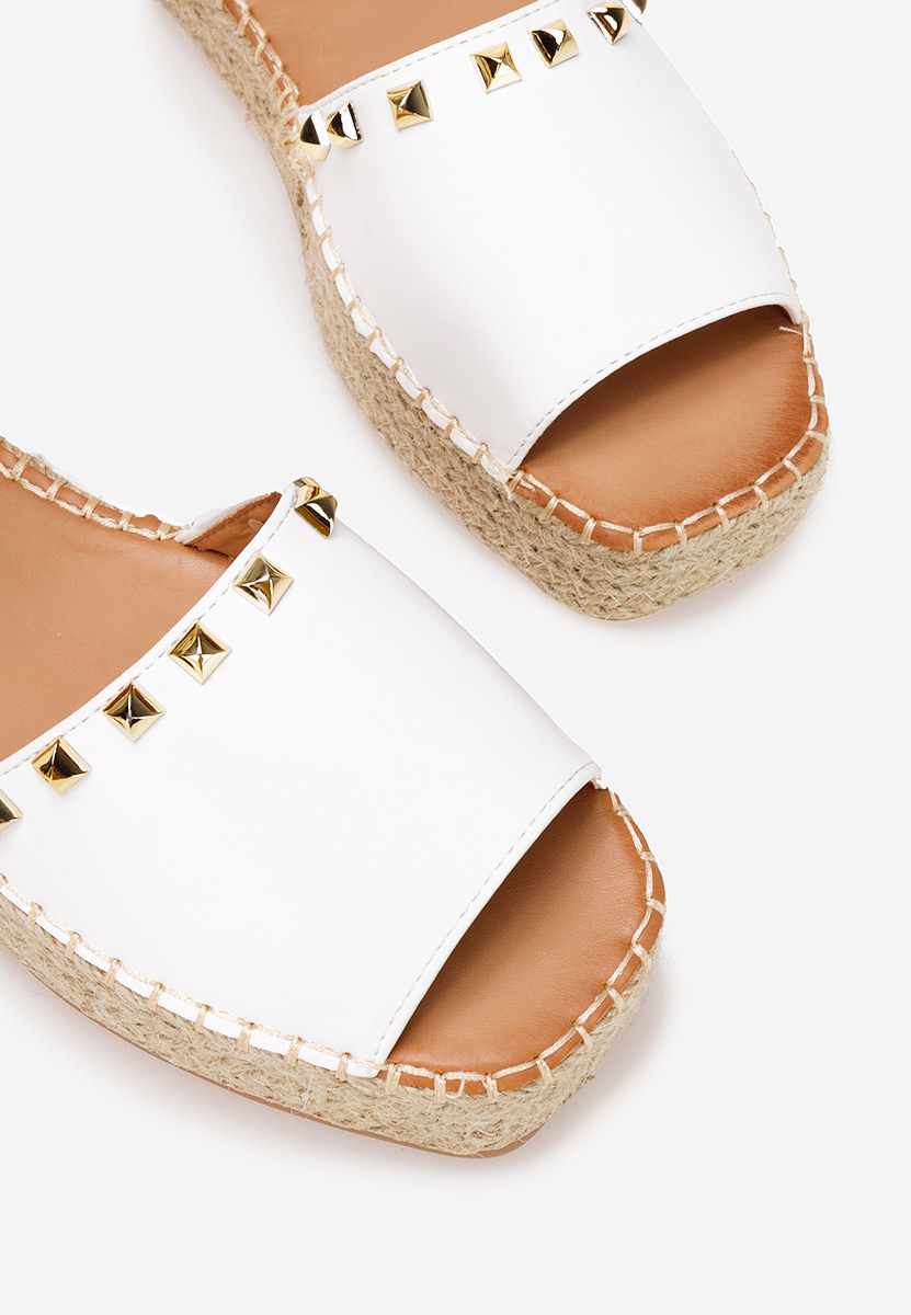 Bílé dámské espadrilky Firmosa