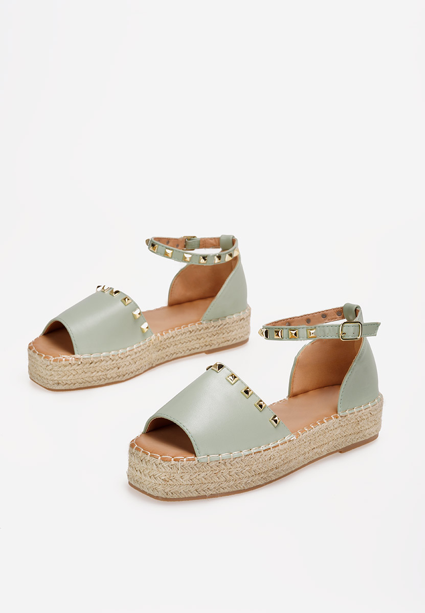 Zelené dámské espadrilky Firmosa