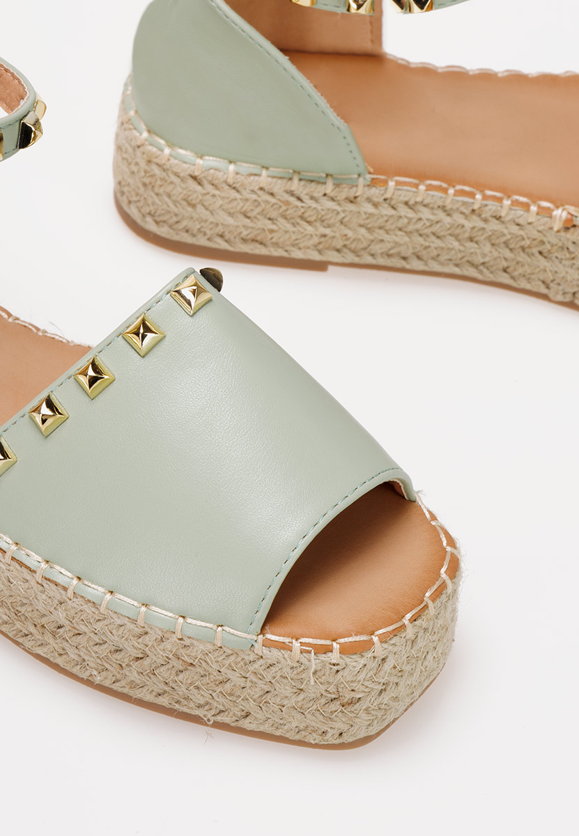 Zelené dámské espadrilky Firmosa