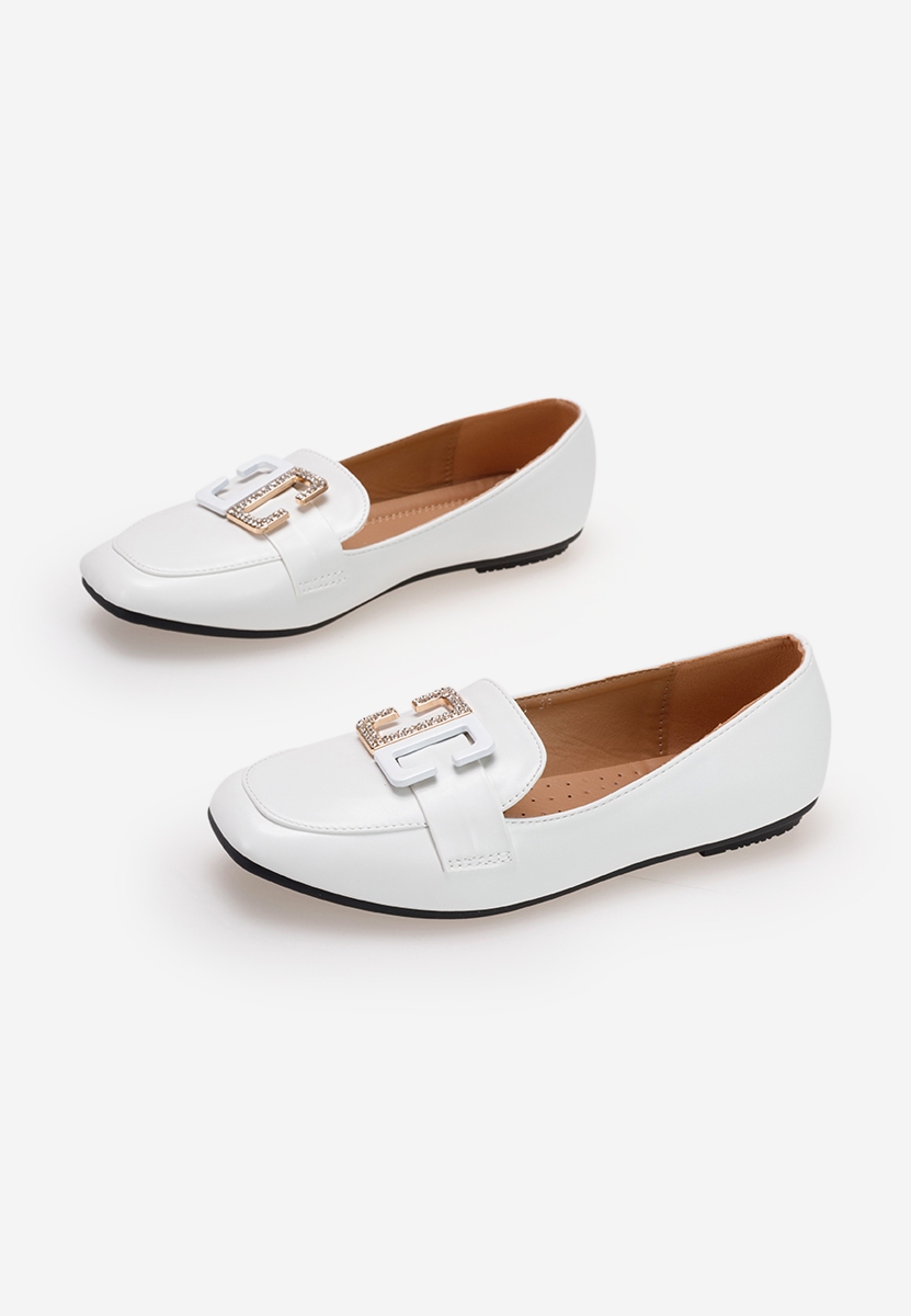 Bílé mokasíny dámské Joyday