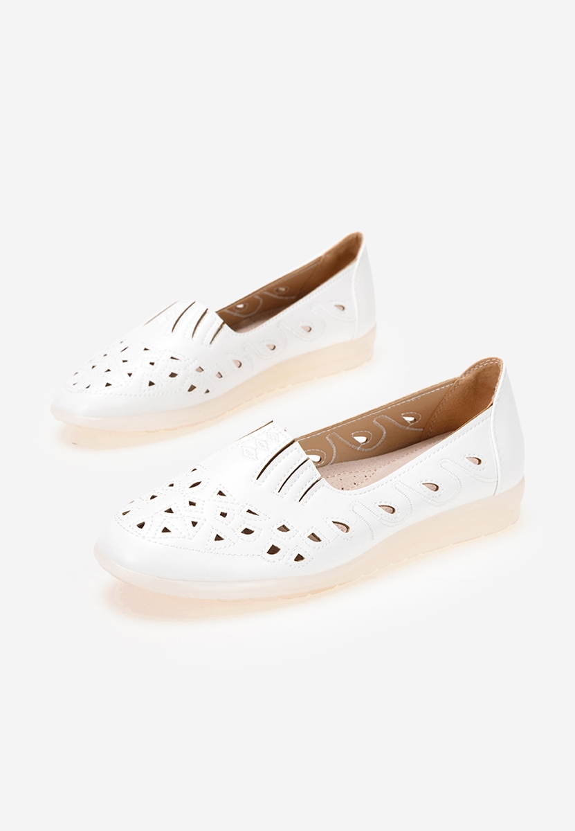 Bílé dámské espadrilky Miglia