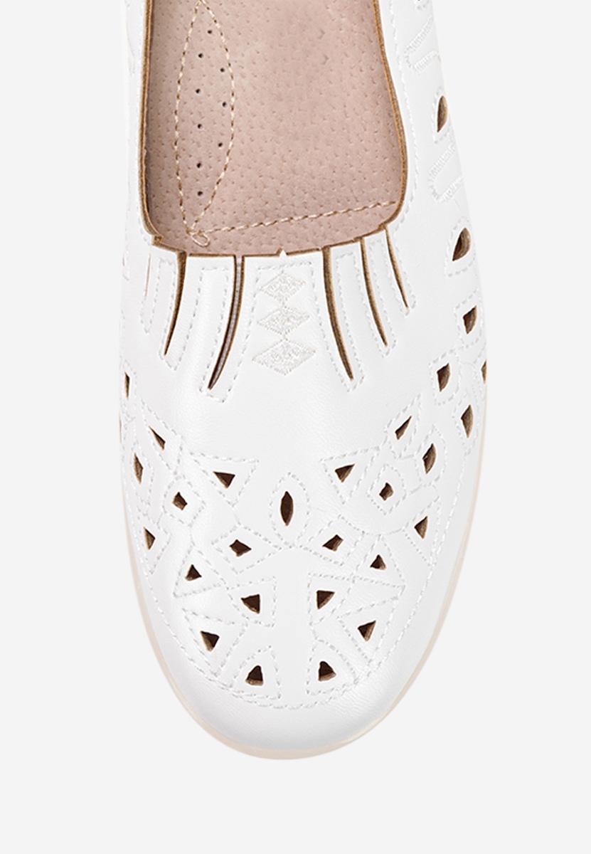 Bílé dámské espadrilky Miglia