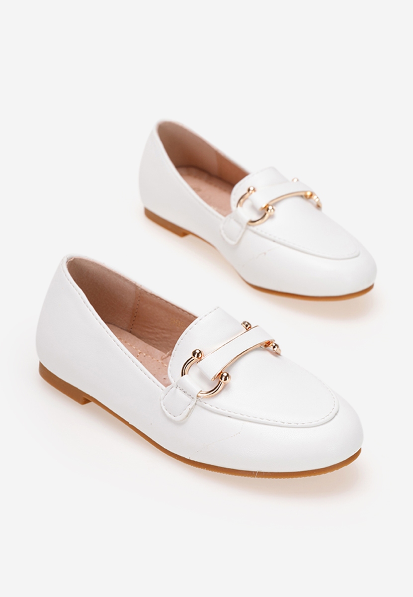 Bílé dívčí mokasíny Prestige A
