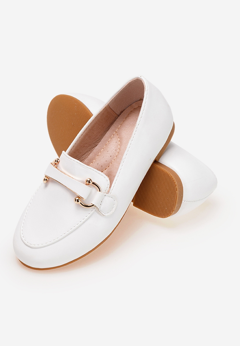 Bílé dívčí mokasíny Prestige A