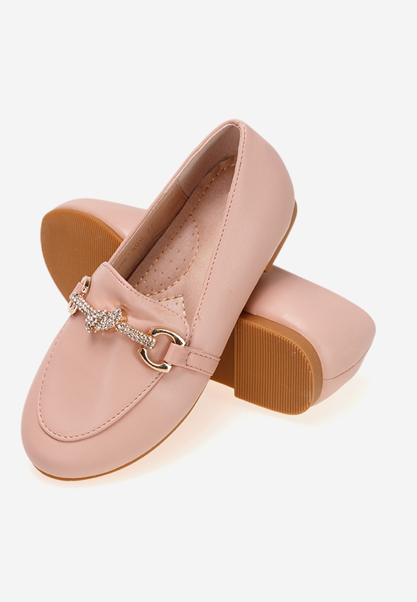 Ružové dětské mokasíny Heaven B