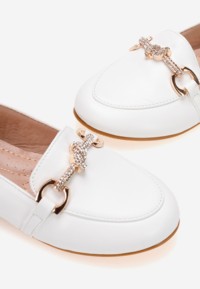 Bílé dětské mokasíny Heaven B