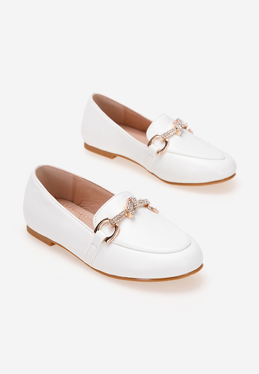 Bílé dětské mokasíny Heaven B