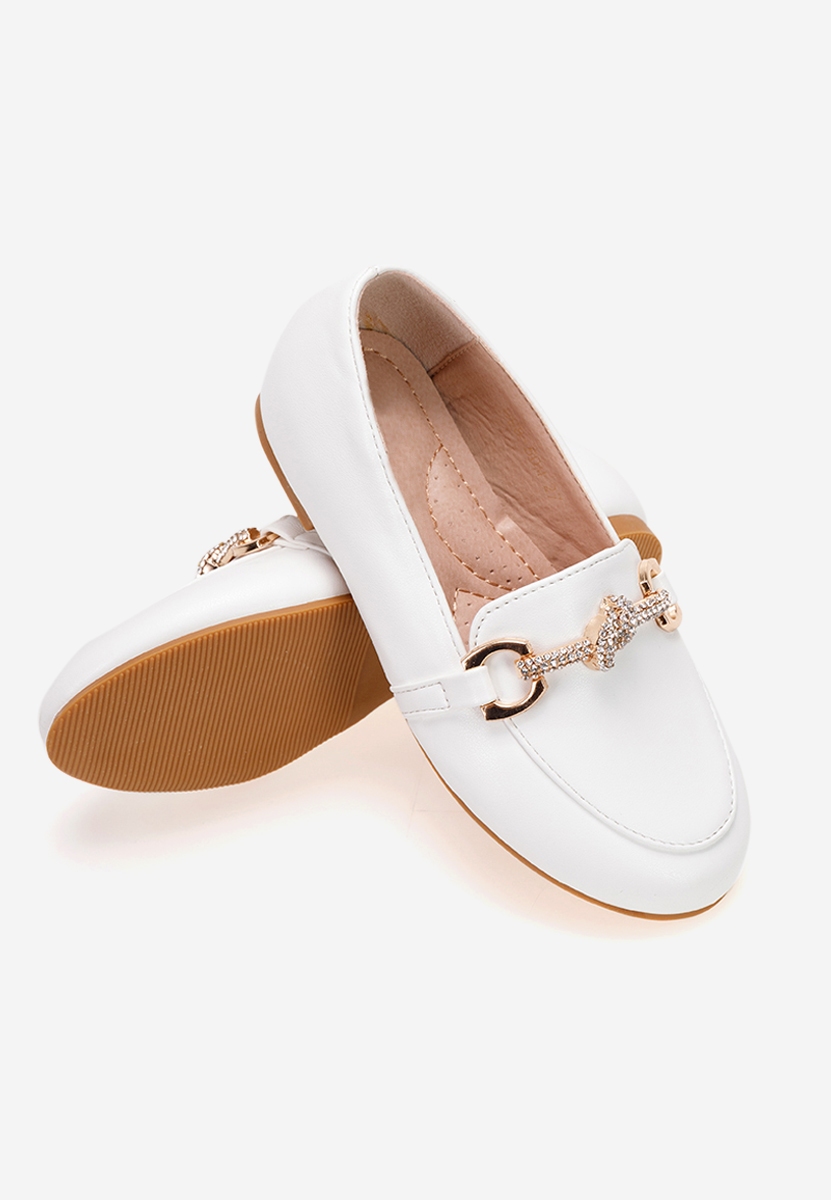 Bílé dětské mokasíny Heaven B