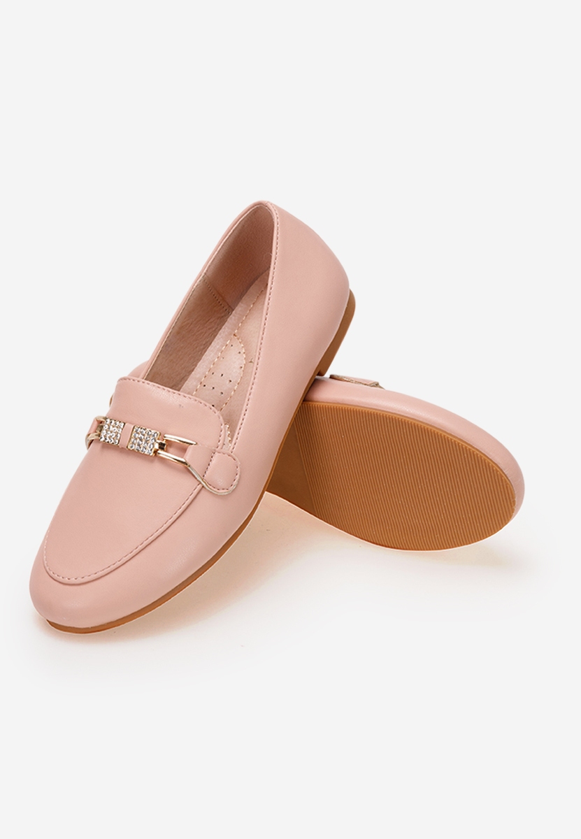 Ružové dívčí mokasíny Cubana B