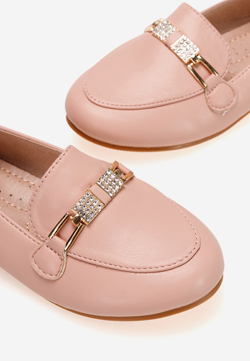 Ružové dětské mokasíny Cubana A