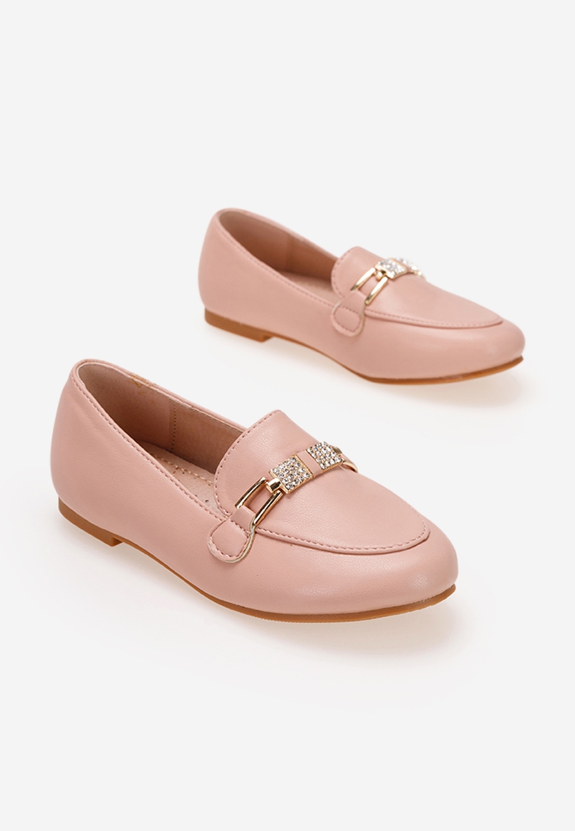 Ružové dětské mokasíny Cubana A
