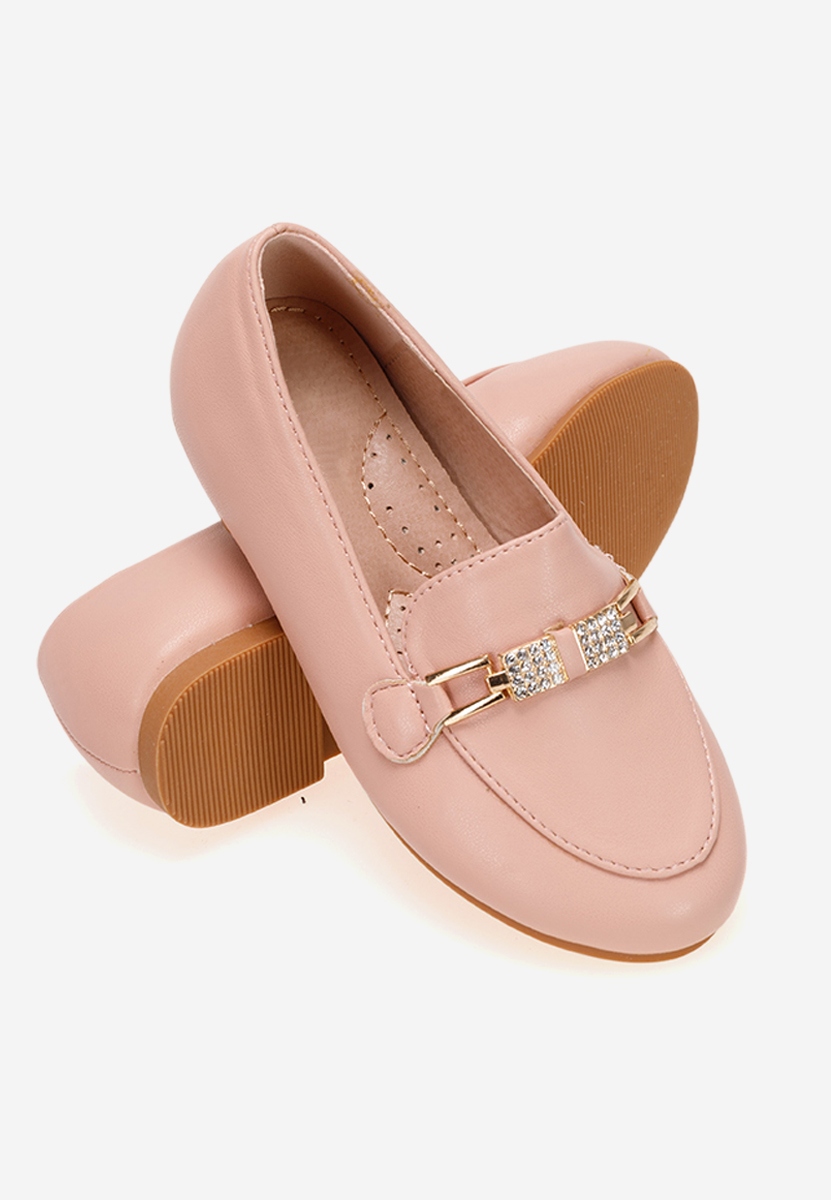 Ružové dětské mokasíny Cubana A