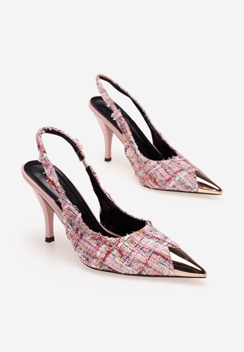 Ružové lodičky do špičky Sagria