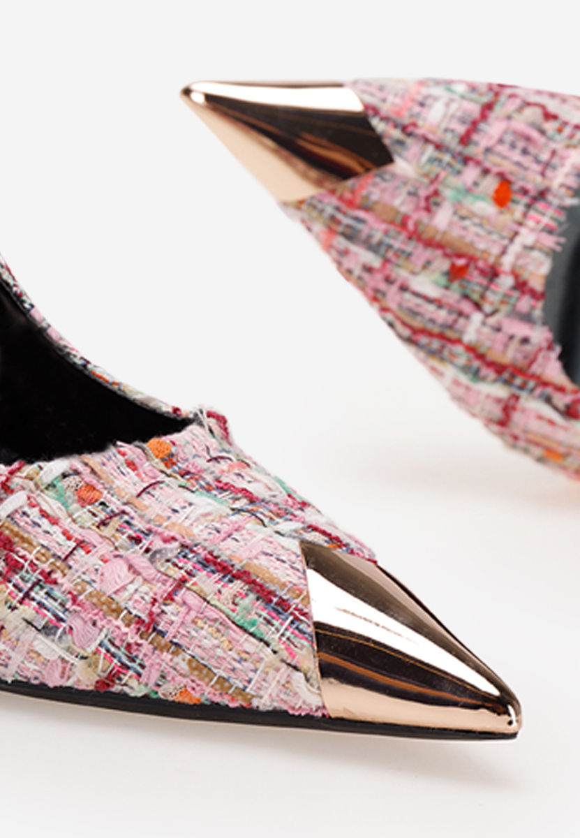 Ružové lodičky do špičky Sagria