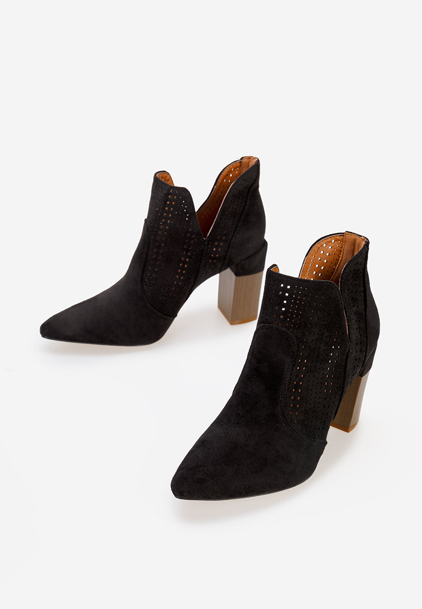 Černé kotníkové boty dámské Alegria