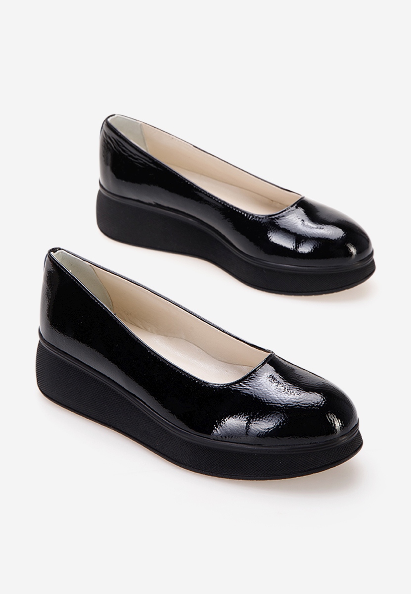 Černé lodičky na platformě Cantoria V3