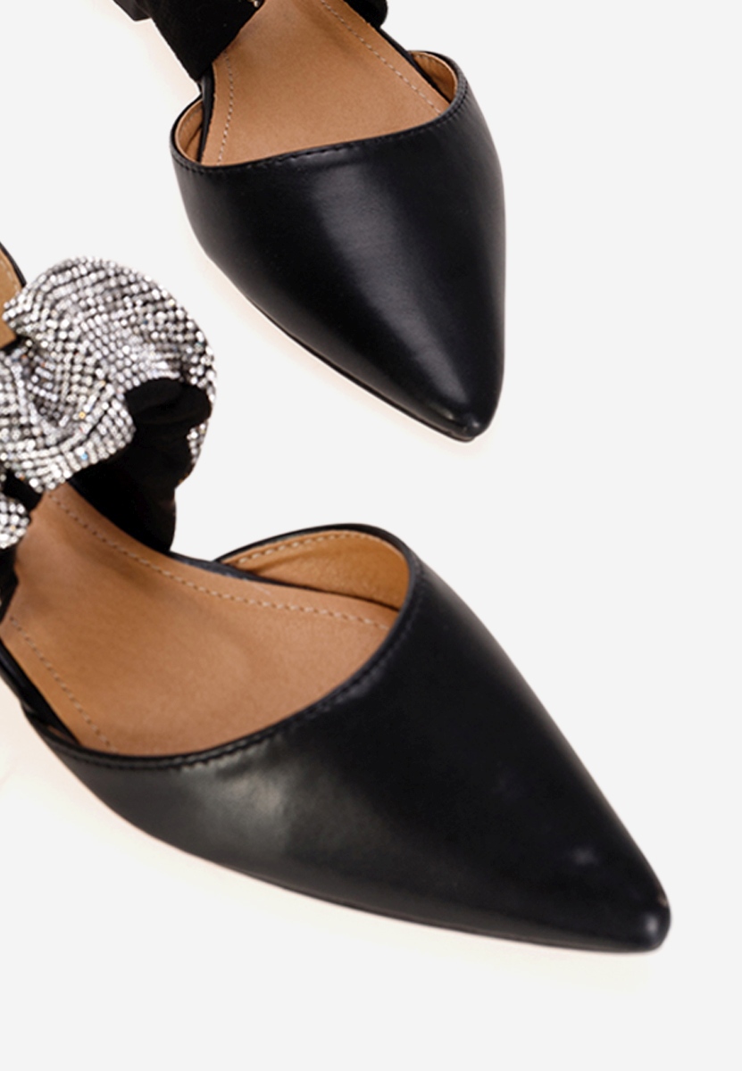 černé dámské baleríny Estepona