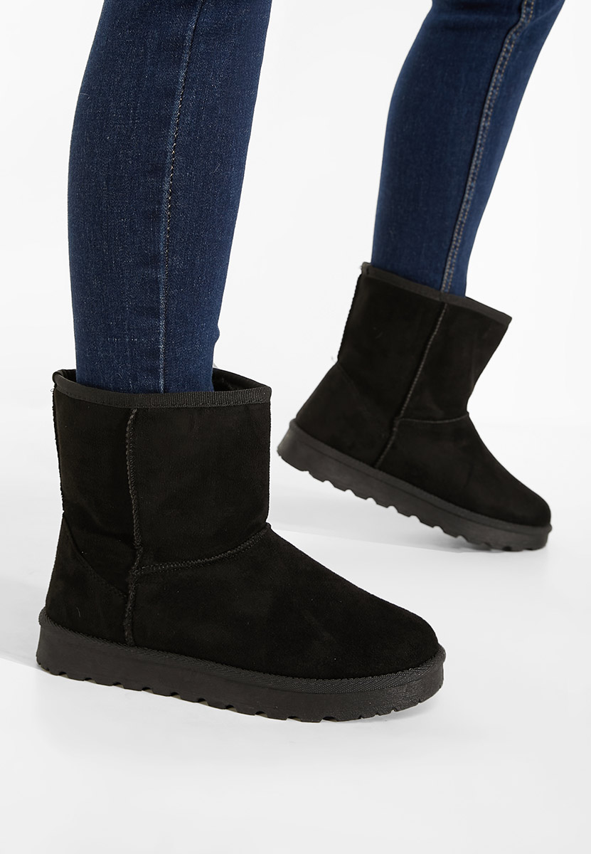 Černé dámské zimní boty Celesa