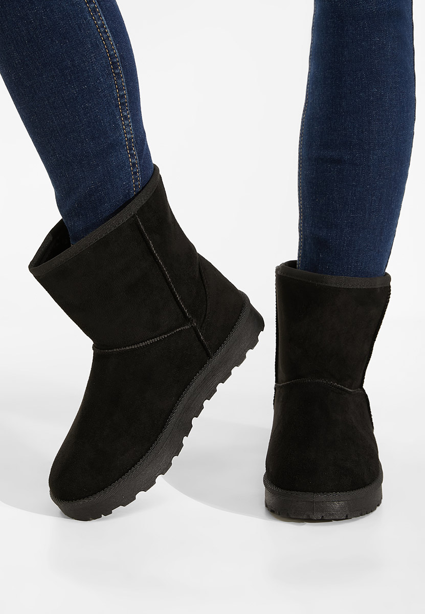 Černé dámské zimní boty Celesa