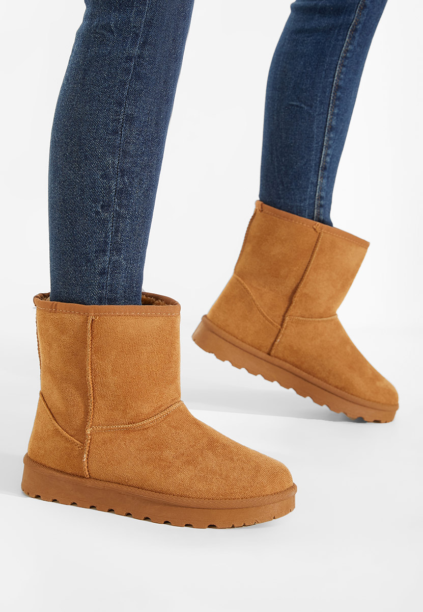 Camelové dámské zimní boty Celesa